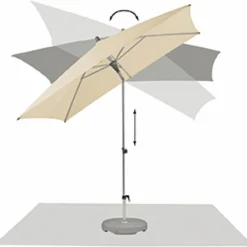 Marktschirm Alu-Smart Ø 250 cm