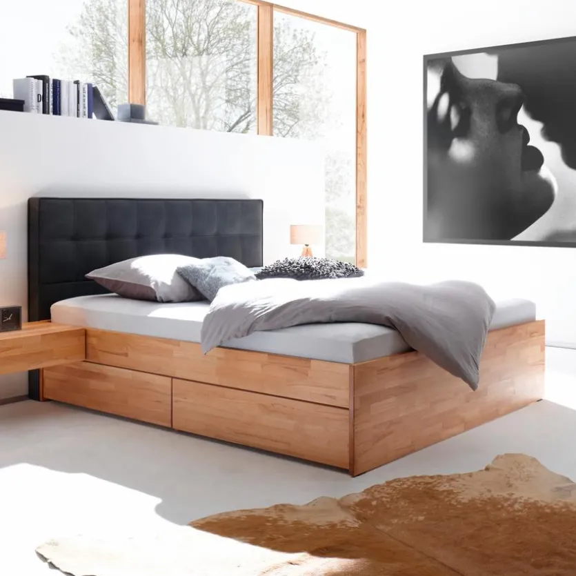 Massivholzbett Otello 180 x 200 cm