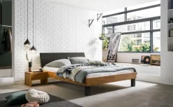 Massivholzbett Sondrio 140 x 200 cm