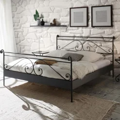 Metallbett Cerete 180 x 200 cm