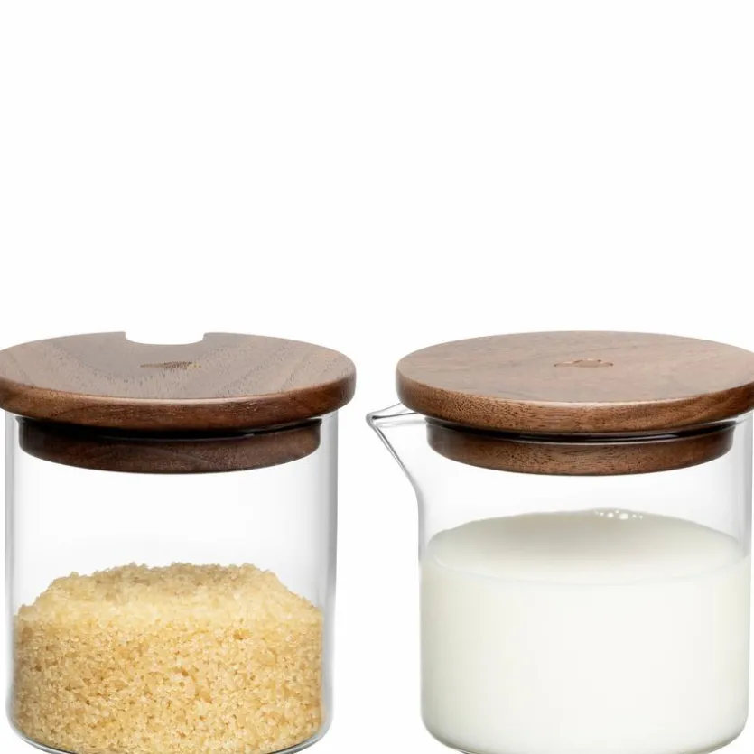 Milch- und Zucker-Set Novo Legno 4tlg.