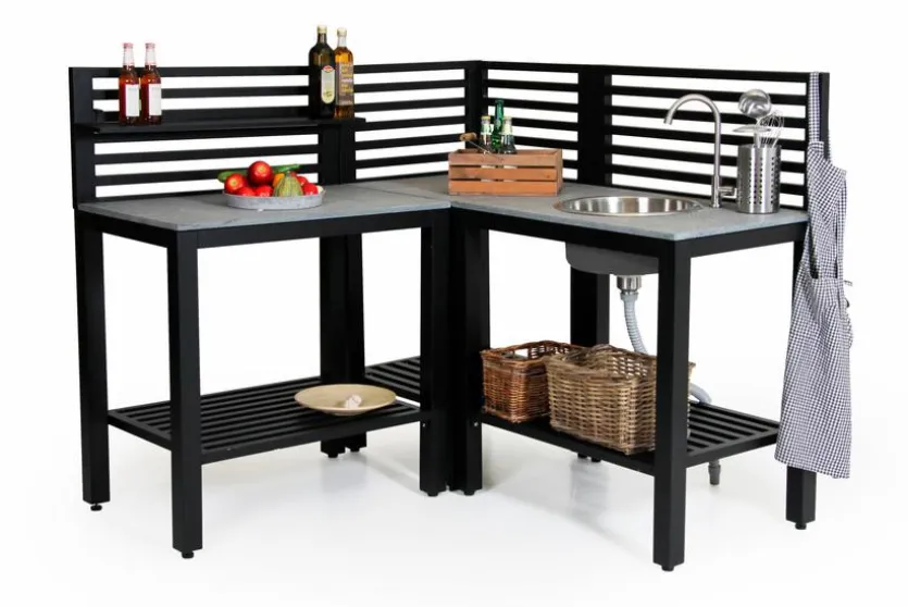 Outdoorküchen-Modul Eckmodul Bellac