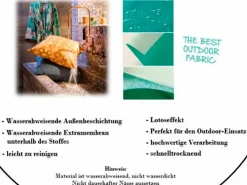 Outdoor-Kissen Canvas Eco+ 50 x 30 cm