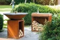Outdoor-Kochstelle Classic Storage Corten 100