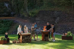 Outdoor-Kochstelle Classic Storage Corten 100