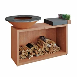 Outdoor-Kochstelle Island Corten 85