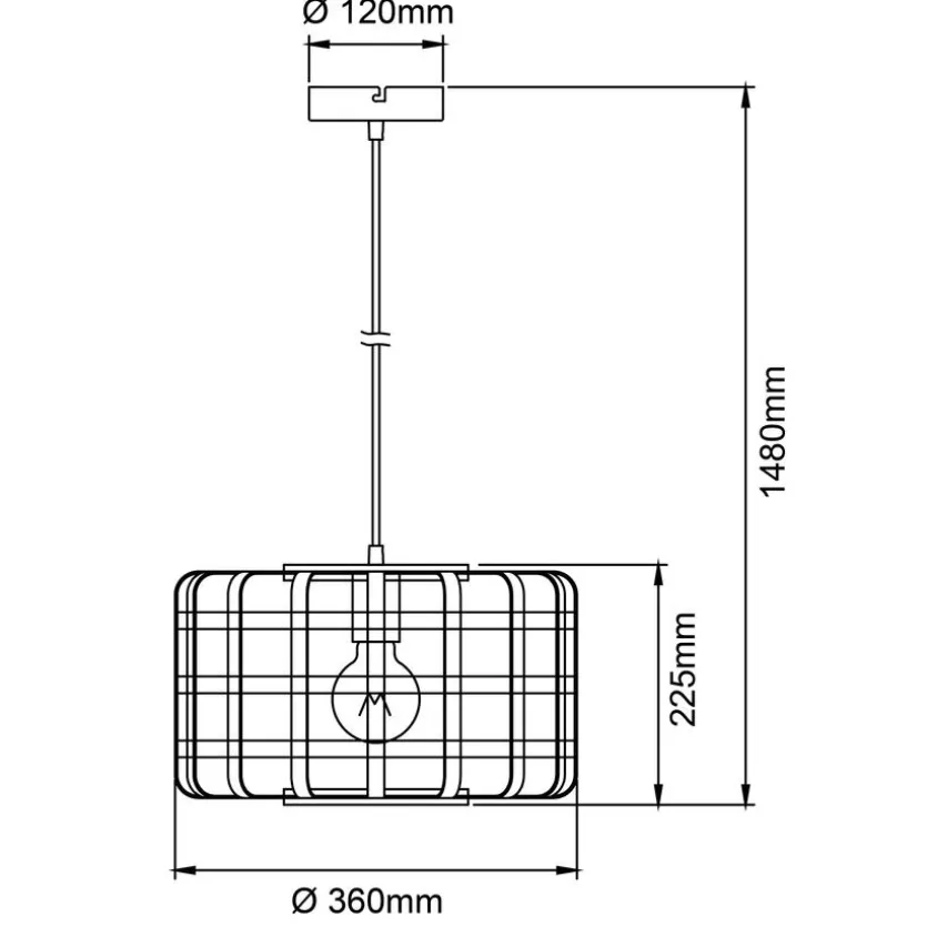 Pendelleuchte Woodline