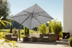 Pendelschirm Rhodos Twist Model 2025