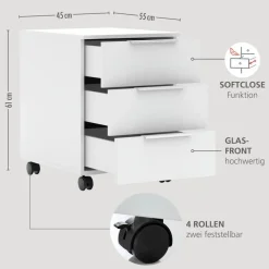 Rollcontainer Santorin
