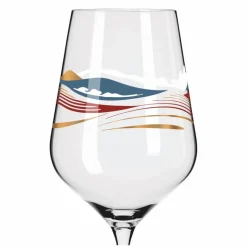 Rotweinglas Herzkristall 570 ml