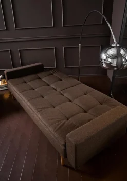 Schlafsofa mit Armlehnen Dublexo Styletto hell