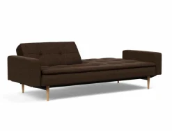 Schlafsofa mit Armlehnen Dublexo Styletto hell
