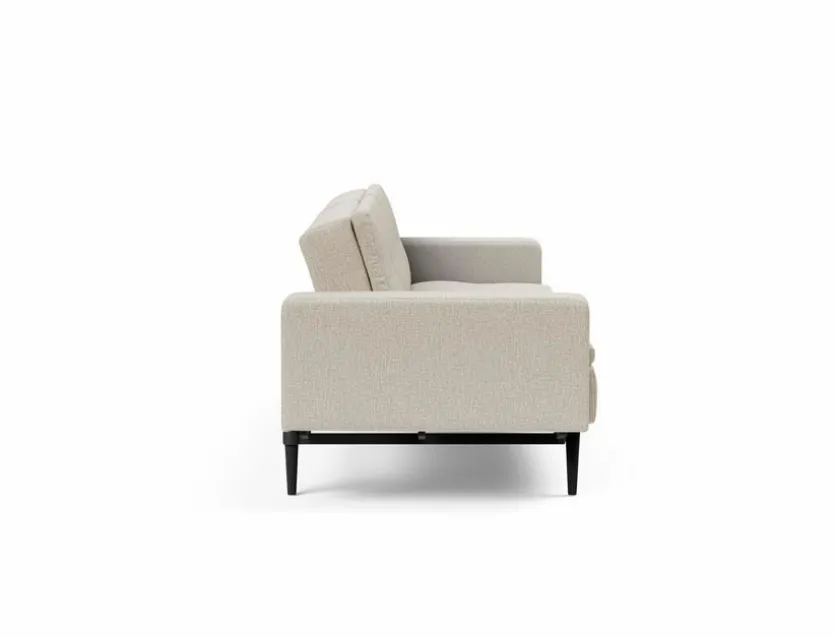 Schlafsofa mit Armlehnen Dublexo Styletto schwarz