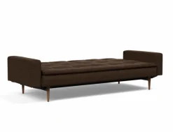 Schlafsofa mit Armlehnen Dublexo Styletto dunkel