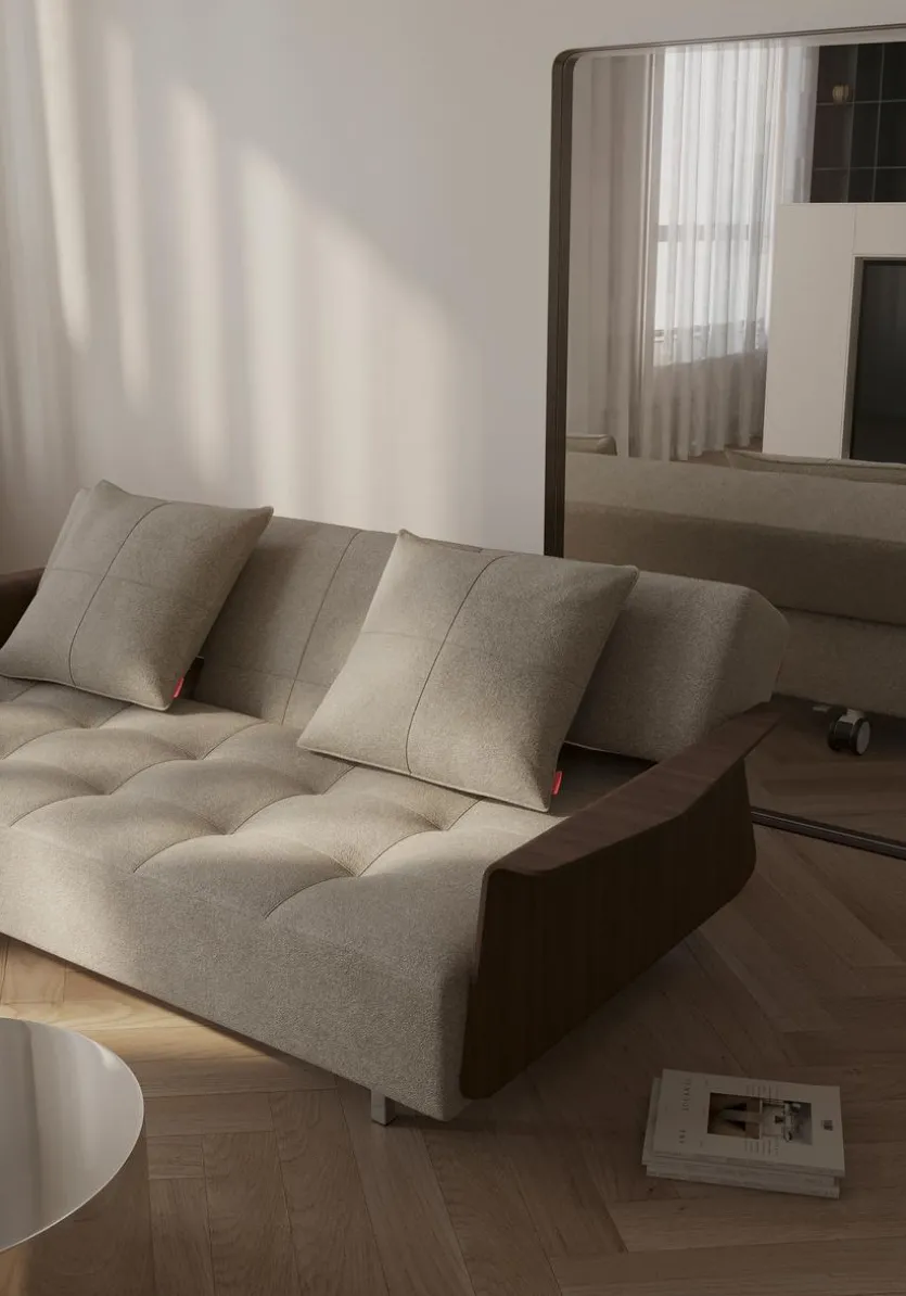 Schlafsofa mit Armlehnen Long Horn Excess