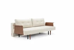 Schlafsofa mit Armlehnen Recast Plus dunkel