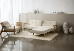 Schlafsofa Splitback Frej Eiche