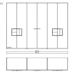 Schlafzimmer-Set VLacera 4tlg.