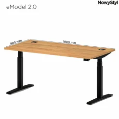 Schreibtisch elektrisch eModel2.0 180 x 80 cm