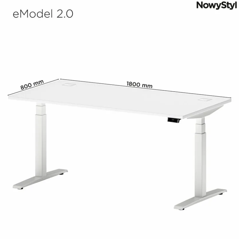 Schreibtisch elektrisch eModel 2.0 180 x 80 cm