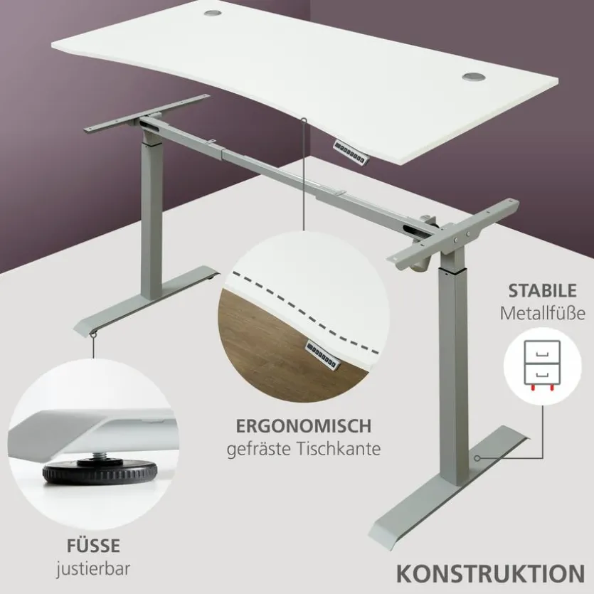 Schreibtisch elektrisch Santorin