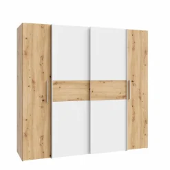 Schwebe-/DrehtĂŒrenschrank Kalixtus 200 x 190 cm