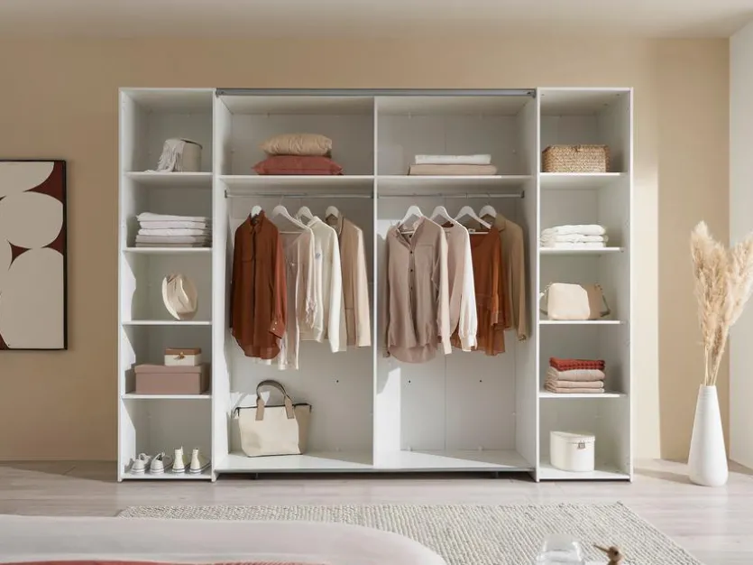 Schwebe-/Drehtürenschrank Maturs 267 x 205 cm