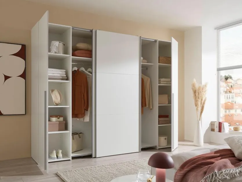 Schwebe-/Drehtürenschrank Maturs 267 x 205 cm