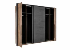 Schwebe-/Drehtürenschrank Sarnia 312 x 225 cm