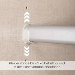 Schwebetürenschrank Qaudra 271 x 229 cm