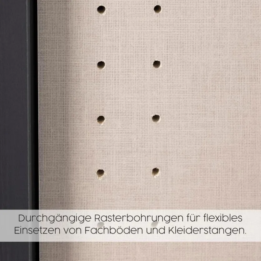 Schwebetürenschrank Quadra 225 x 210 cm