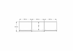 Schwebetürenschrank Sinfonie 249 x 222 cm