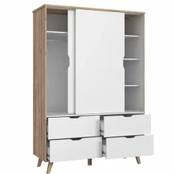 Schwebetürenschrank Vankka 139 x 202 cm