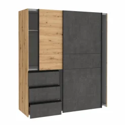 Schwebetürenschrank Winn2 170 x 200 cm