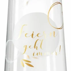 Sektglas Feiern 2tlg.