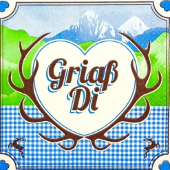 Serviette Griaß Di 20tlg.