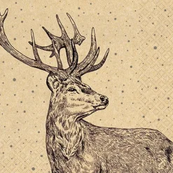 Serviette Proud Deer 20tlg.
