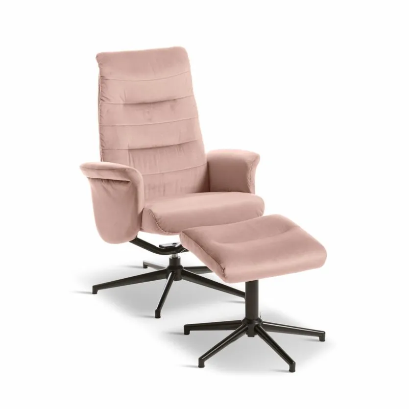 Sessel mit Hocker Moena