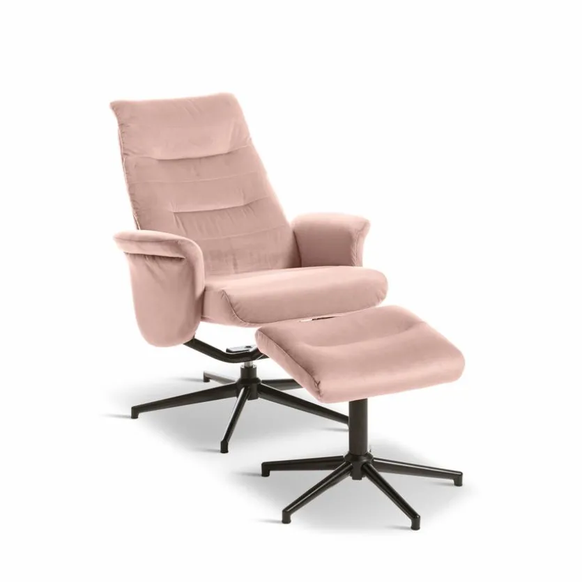 Sessel mit Hocker Moena