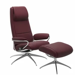 Sessel mit Hocker Paris Star High Back