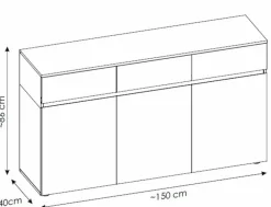 Sideboard Modesto