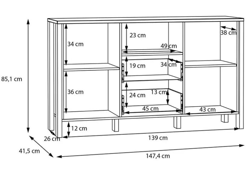 Sideboard Saitama