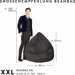 Sitzsack Beanbag Softy XXL