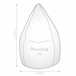 Sitzsack Beanbag Woolly XXL
