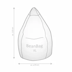 Sitzsack BeanBag XL BVB Emma