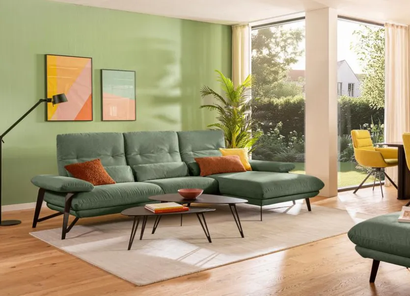Sofa inkl. Longchair Denise