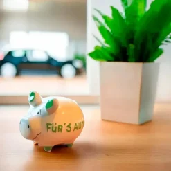 Spardose Fürs Auto 12,5 x 9 cm