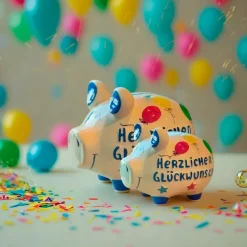Spardose Herzlichen Glückwunsch