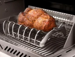 Spare-Rib Halter Pro Grilleinsatz Edelstahl