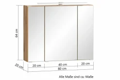 Spiegelschrank Monza